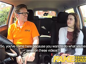 faux Driving school super-sexy kinky new learner