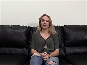 ash-blonde inexperienced gets absolutely boned on the audition sofa